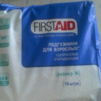 Подгузники для взрослых First Aid