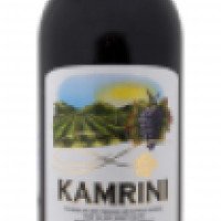 Вино столовое Kamrini "Гроздь муската янтарного" полусладкое белое