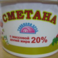 Сметана Тевкелев Брод "Новосергиевка" 20%
