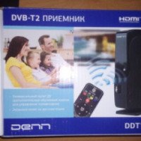 Приставка для цифрового ТВ DVB-T2 Denn DDT103