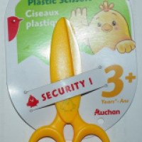 Ножницы детские Auchan Plastic Scissors