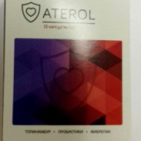 Капсулы для снижения уровня холестерина ТПС "Aterol"