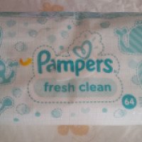 Детские влажные салфетки Pampers fresh clean