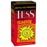 Чай Tess Sunrise Черный крупнолистовой цейлонский