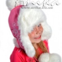 Шапка-ушанка детская зимняя Anika