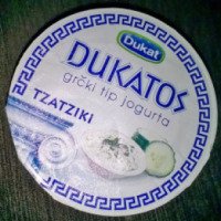 Йогурт Dukat "Греческий Дукатос Дзадзики"