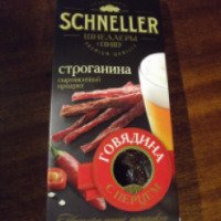 Строганина из говядины с перцем Митэк "Schneller"