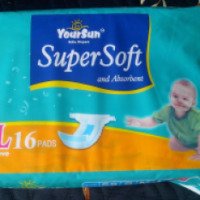 Детские подгузники YourSun Super Soft
