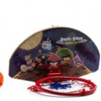 Баскетбольный щит с кольцом 1Toy "Angry Birds Space"
