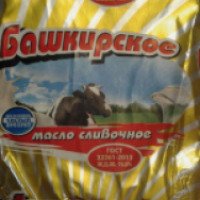 Масло сливочное Маслосыркомбинат Тюкалинский "Башкирское"