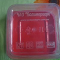 Пластиковый пищевой универсальный контейнер Полимерагро
