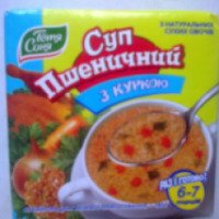 Суп Тетя Соня Пшеничный с курицей
