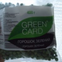 Горошек зеленый замороженный Green Card