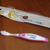 Зубная щетка для детей Honey Bunny от 1 года