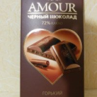 Черный шоколад Конти Amour 72%