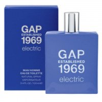 Мужская туалетная вода GAP 1969 Established electric