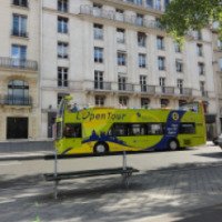 Экскурсионные автобусы "Open tour" в Париже (Франция, Париж)