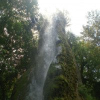 Водопад в селе Малиевцы (Украина, Хмельницкой области)
