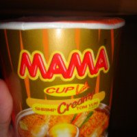 Лапша быстрого приготовления Mama Noodles Creamy Tom Yum Shrimp Flavor