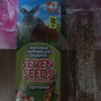 Зерновые палочки для грызунов Seven seeds с орехами