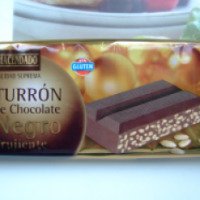Туррон Hacendado de Chocolate Negro