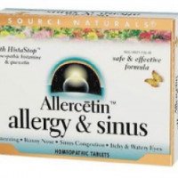 Гомеопатическое средство Source Naturals "Allercetin Allergy & Sinus"