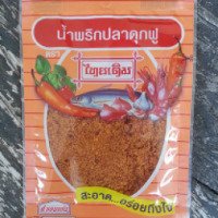 Рыбная тайская приправа Thai Derm Pla-duk-fu Chili Flake