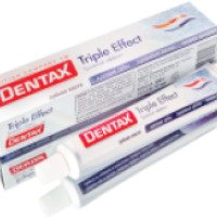 Зубная паста Dentax Тройной эффект
