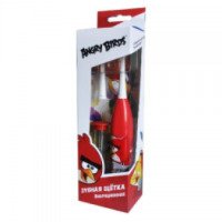 Зубная щетка Longa Vita for kids "Angry Birds" с вибрацией