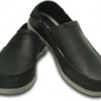 Лоферы мужские Crocs Leather Loafer