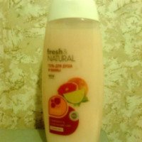 Гель для душа и ванны Magrav Fresh & Natural "Грейпфрут и освежающий лайм"