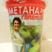 Сметана Продукт Украины "Главмолоко" 21% жира