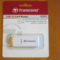 Картридер Transcend RDP5W USB2.0