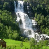 Водопад Твиндефоссен (Норвегия)
