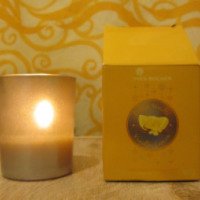 Парфюмированная свеча Yves Rocher "Ванильный лимон"
