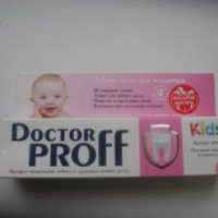 Зубная паста для младенцев Орбита СП Doctor Proff