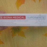 Зубная паста Biona Medical SUPERWHITE