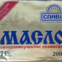 Масло Славия сладкосливочное 73%