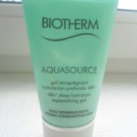 Увлажняющий гель Biotherm Aquasource 48H Deep Hydration Replenishing Gel для нормальной и комбинированной кожи