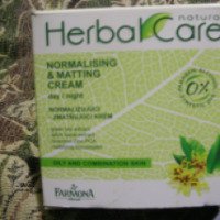 Herbal Care Natural крем нормализирующий и матирующий для лица день/ночь Farmona