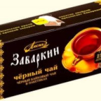 Чай черный Лисма "Заваркин" 25 пакетиков