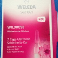 Разглаживающий концентрат Weleda Wildrose с маслом розы москета