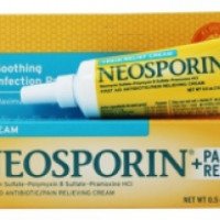 Крем обезболивающий с антибиотиком Johnson & Johnson "Neosporin Pain relief cream"