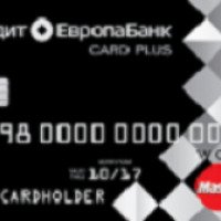 Дебетовая карта Кредит Европа Банк Card Plus