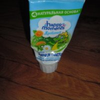 Детская зубная паста Happy Moments "Дракоша" со вкусом фруктовой мяты