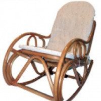 Кресло-качалка из ротанга TetChair