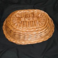 Хлебница из лозы Мирон Коваль