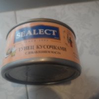 Консервы рыбные Sealect Тунец кусочками с добавлением масла