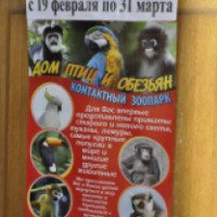 Контактный зоопарк "Дом птиц и обезьян" (Россия, Ярославль)