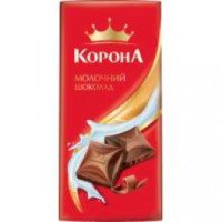 Молочный шоколад "Корона"